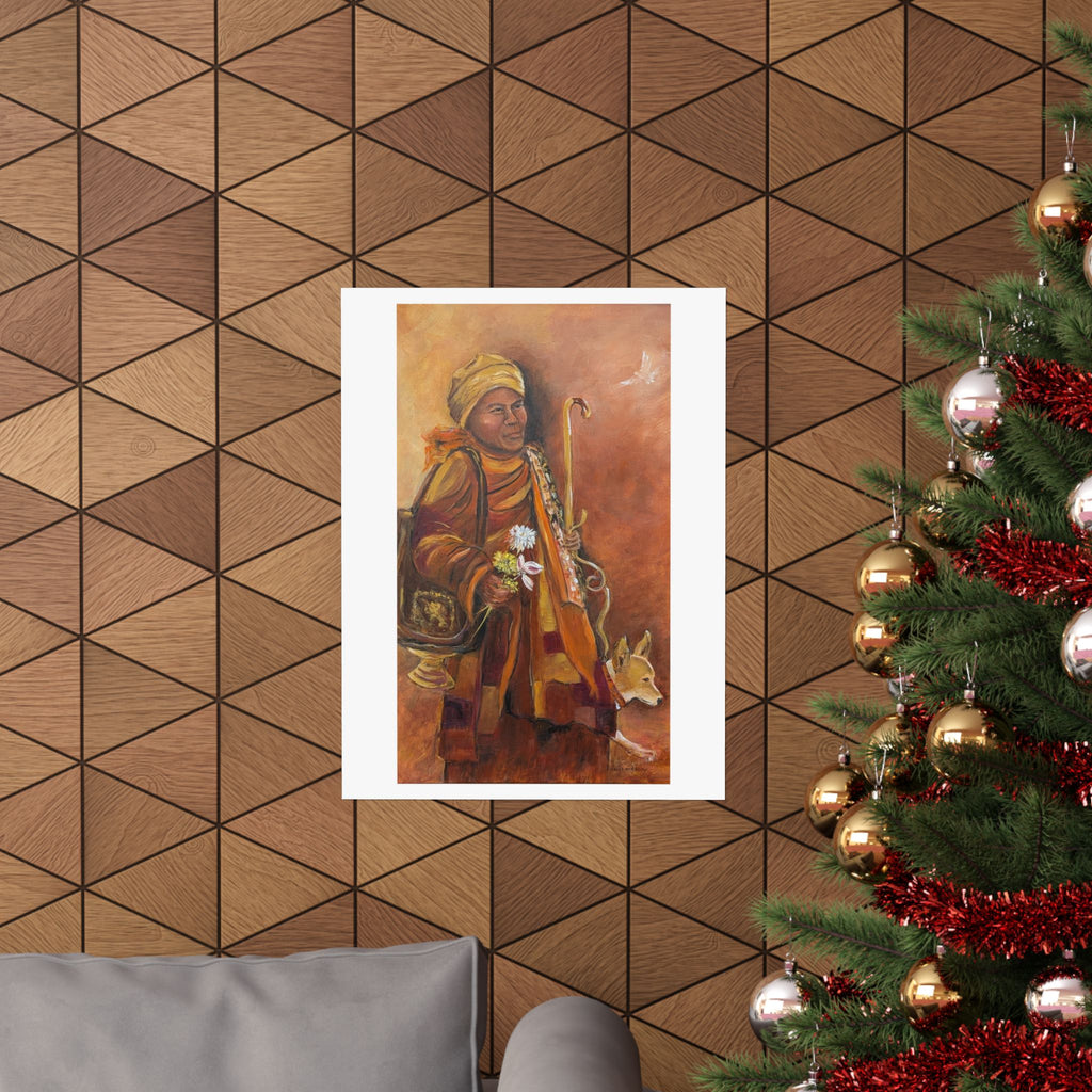 Monks Walk "The Dove", JR original, poster