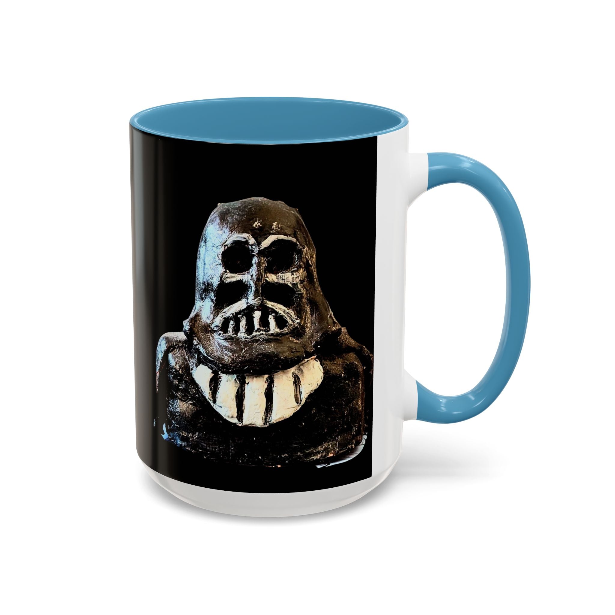 Stargazer Accent Coffee Mug – Black Accent Ceramic Mug (11/15oz)