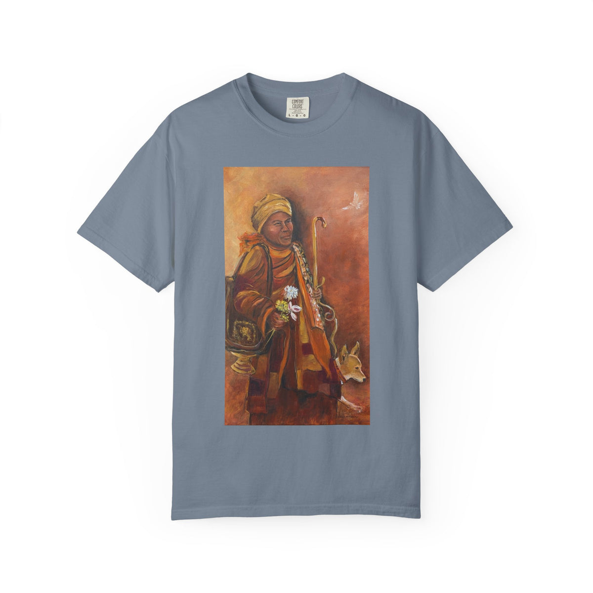 Walk for Peace T-Shirt — Monk Art Graphic Tee