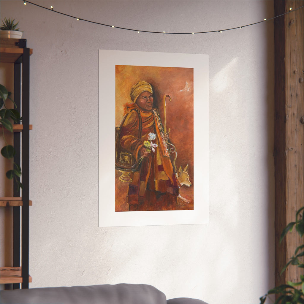 Monks Walk "The Dove", JR original, poster