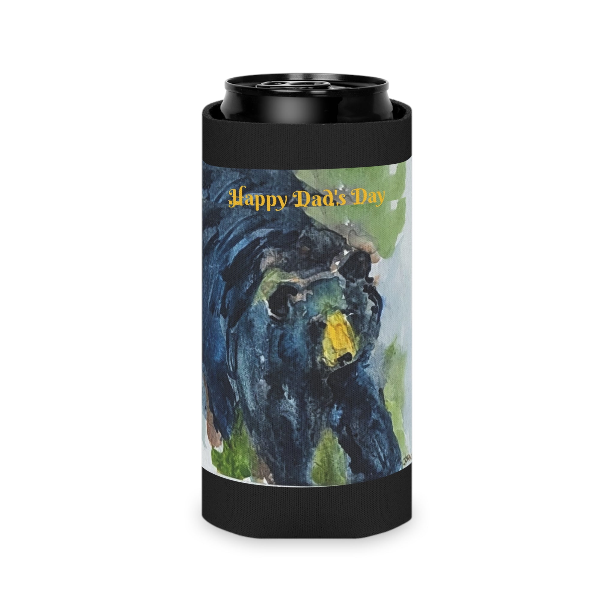 Bear beer Can Cooler/Happy Dad's Day!
