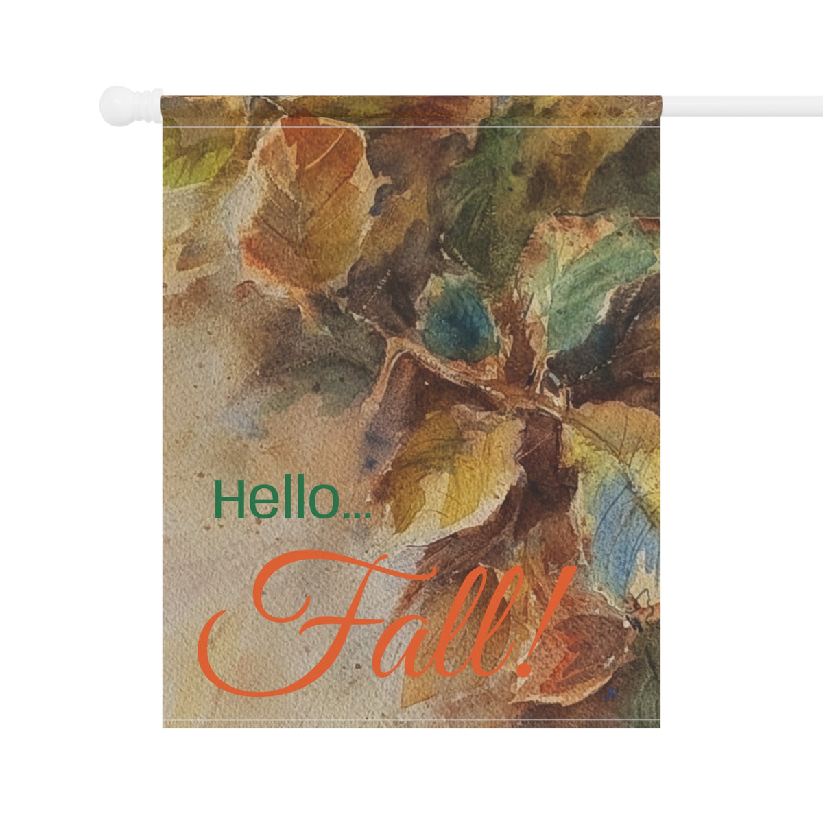 Fall Leaves Garden Banner 2 sizes