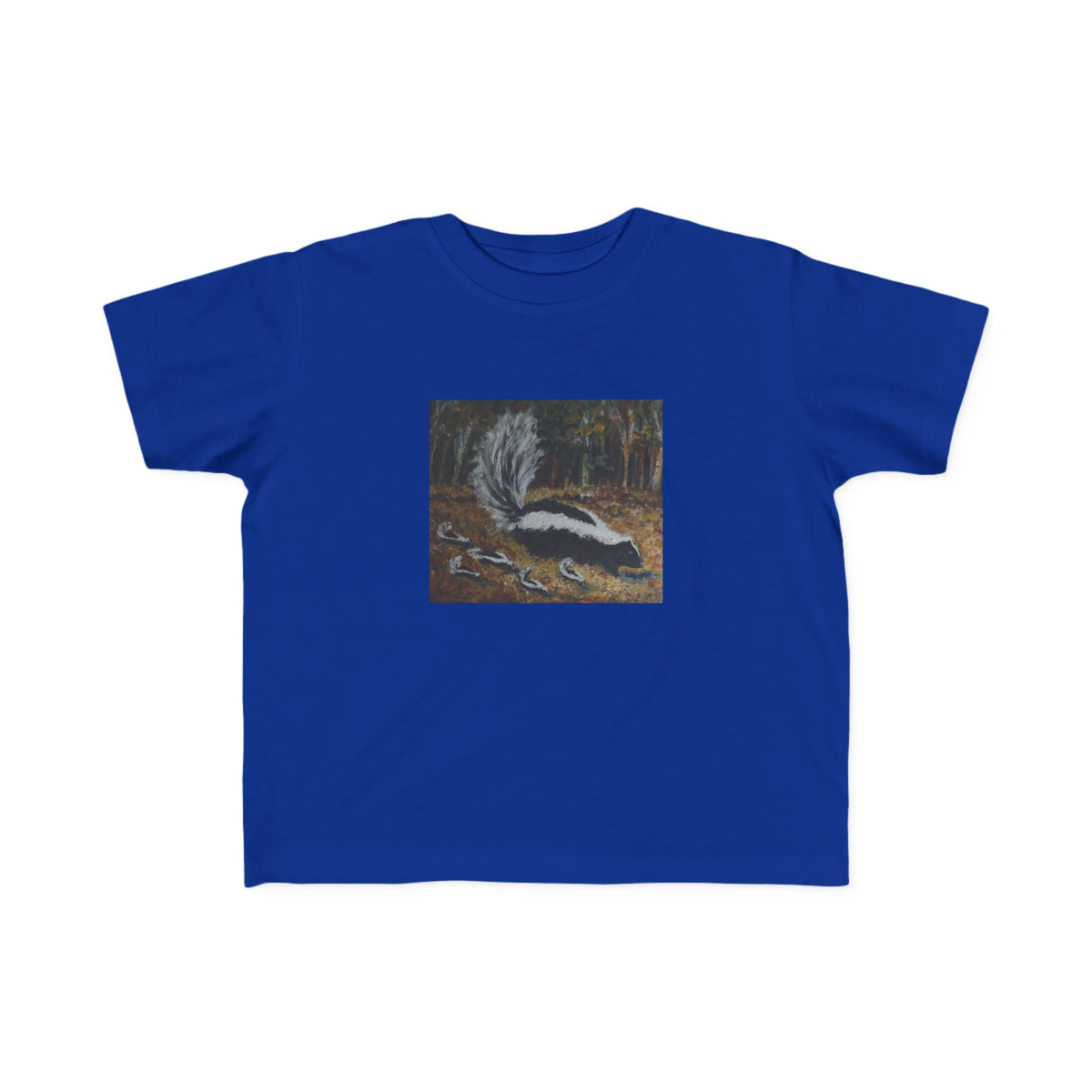 Skunk Family Toddler Tee — Cute Woodland Animal T-Shirt for Kids