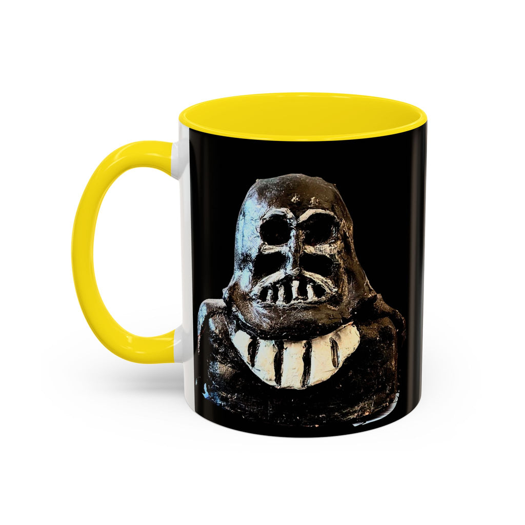 Stargazer Accent Coffee Mug – Black Accent Ceramic Mug (11/15oz)