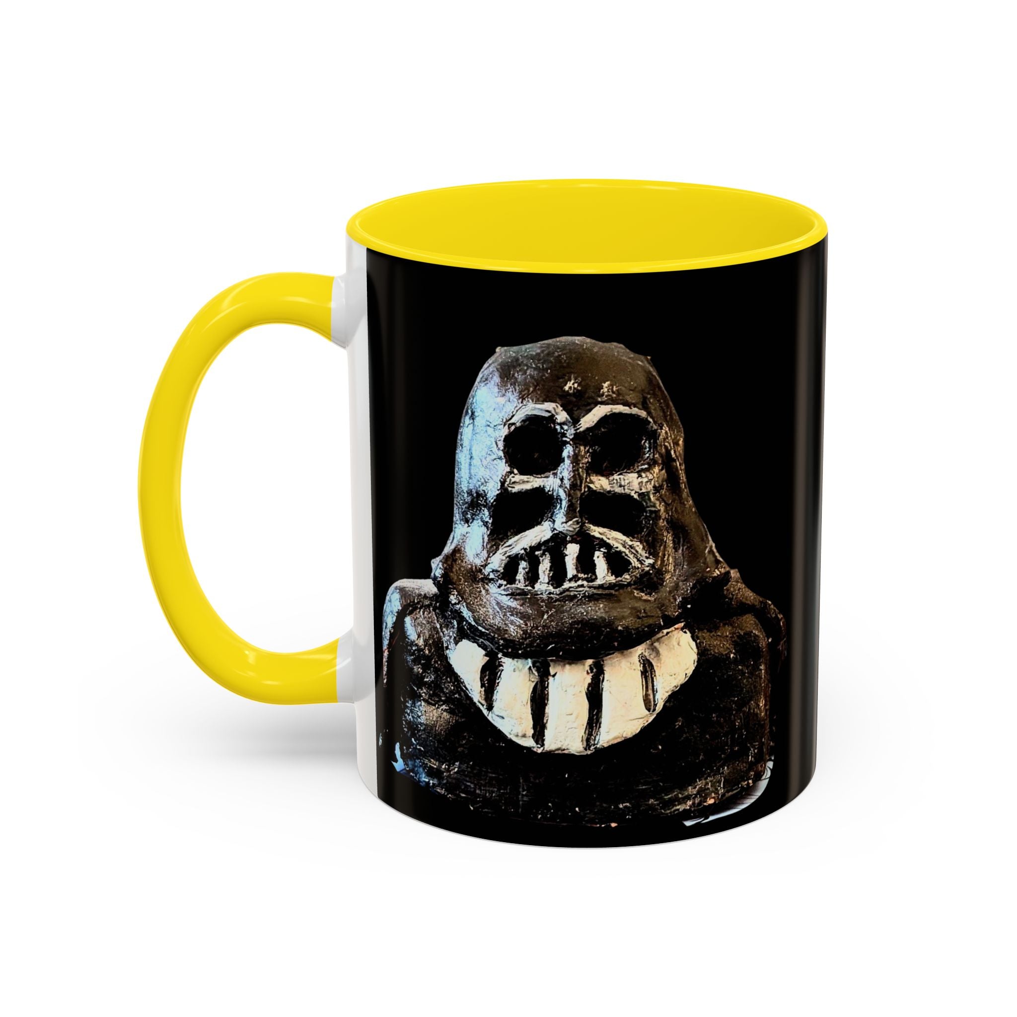 Stargazer Accent Coffee Mug – Black Accent Ceramic Mug (11/15oz)