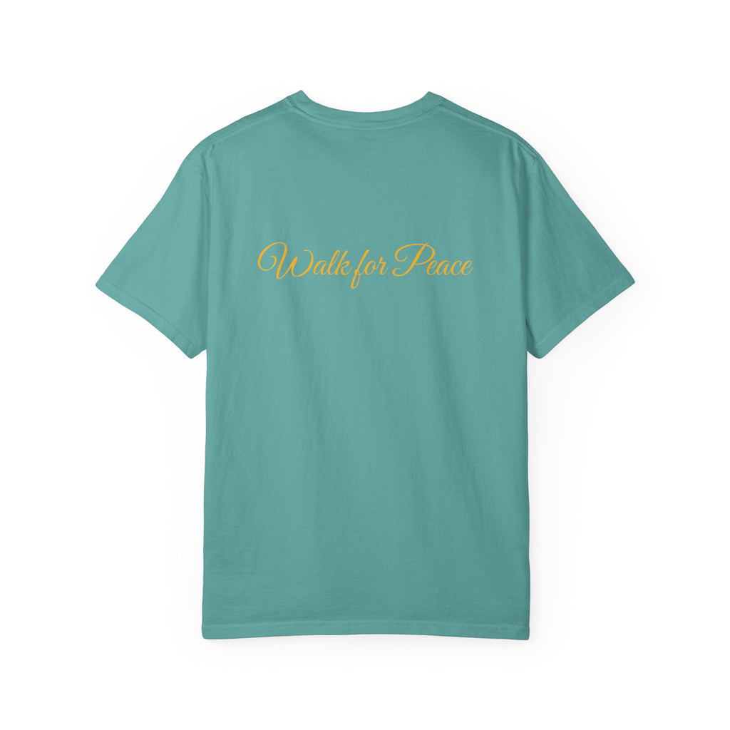 Walk for Peace T-Shirt — Monk Art Graphic Tee