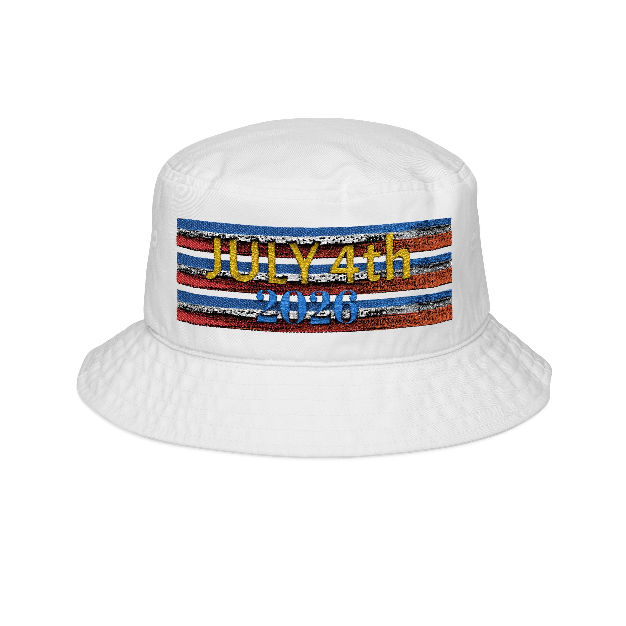 July 4th Bucket Hat (Embroidery)