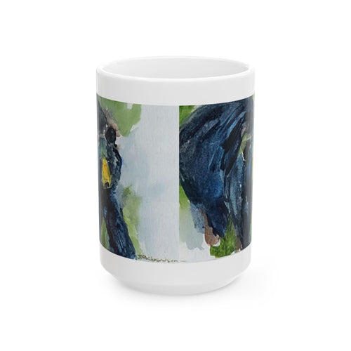 Black bear Ceramic Mug   11oz 15oz