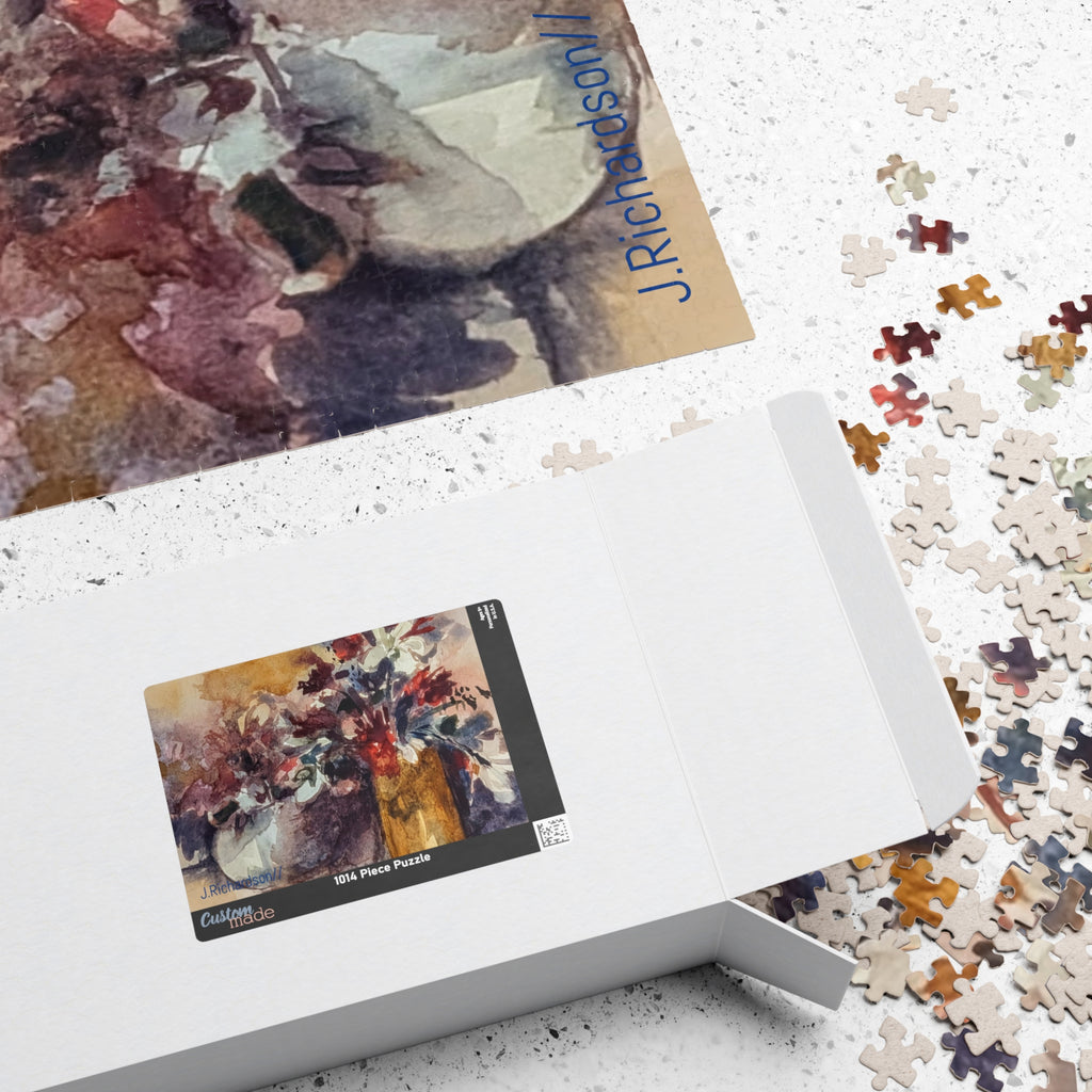 Floral Still Life Jigsaw Puzzle — 520/1014-Piece Floral Puzzle