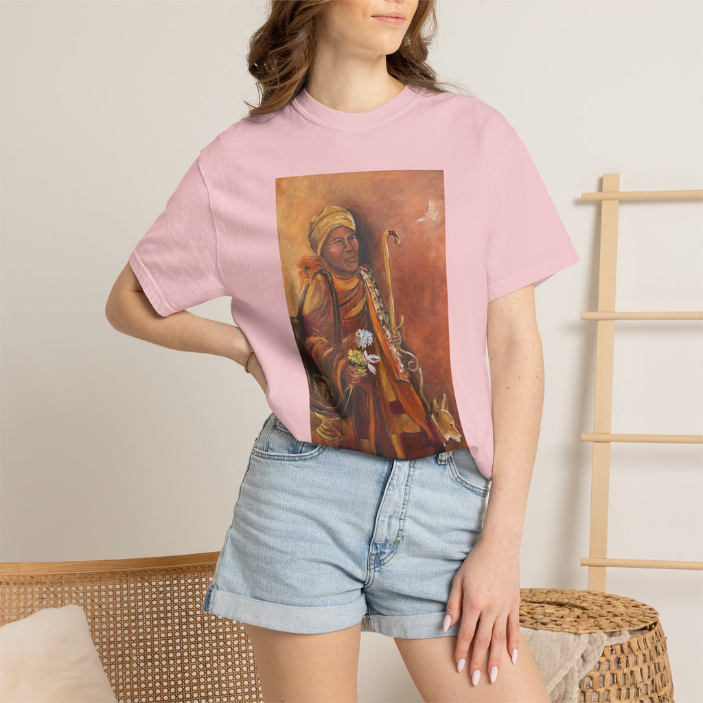 Walk for Peace T-Shirt — Monk Art Graphic Tee