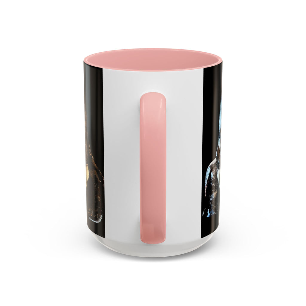 Stargazer Accent Coffee Mug – Black Accent Ceramic Mug (11/15oz)
