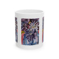 Mason jar with daisies, Ceramic Mug, (11oz, 15oz)