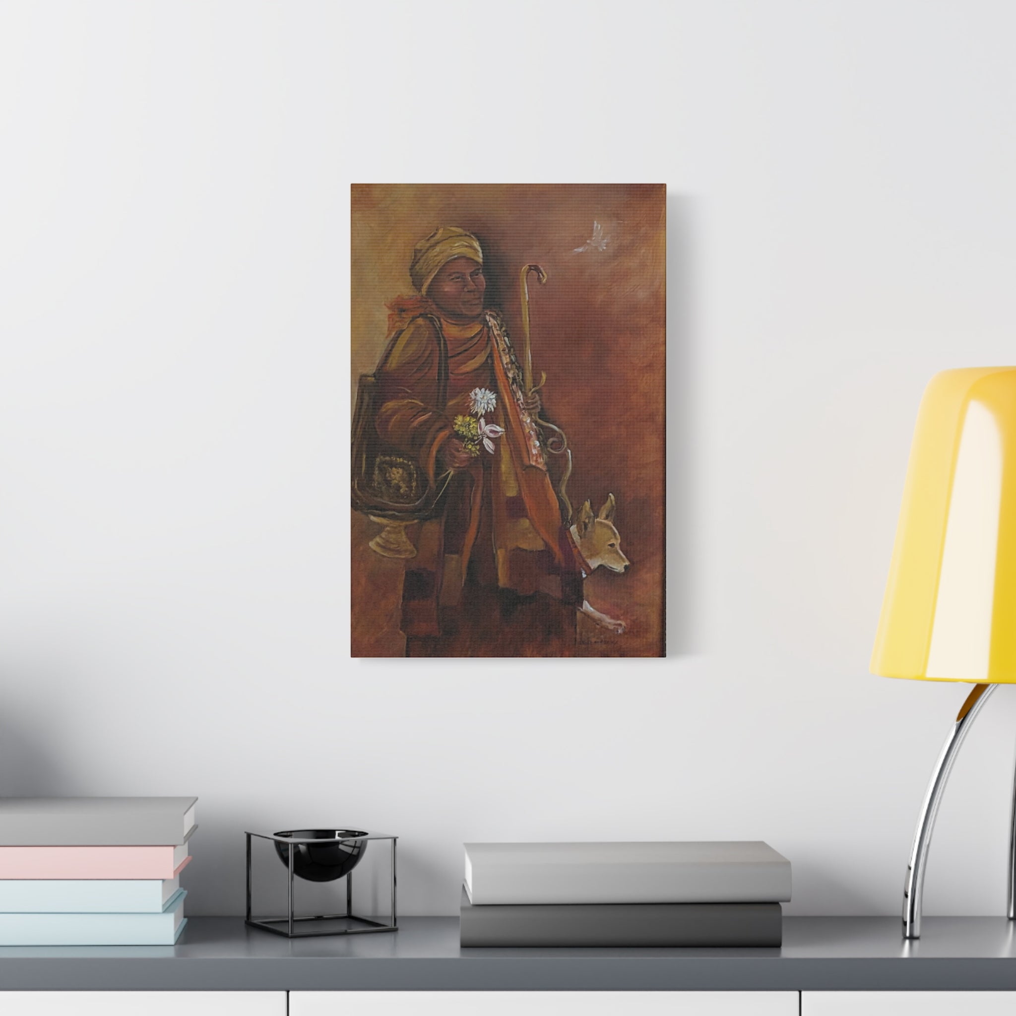 "The Dove" JR original, printed on stretched canvas, 1.25"
