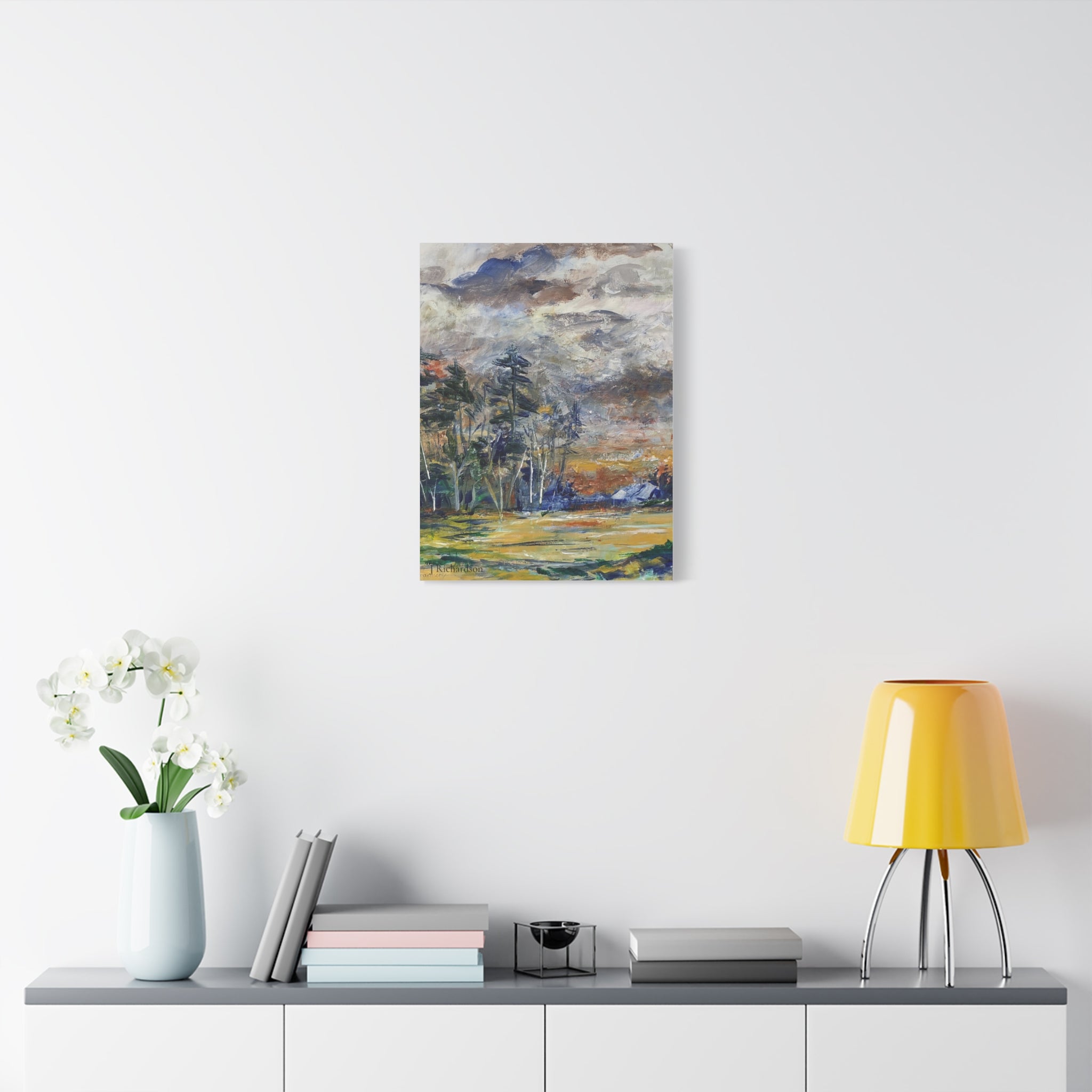 Stormy Landscape Wall Art/canvas