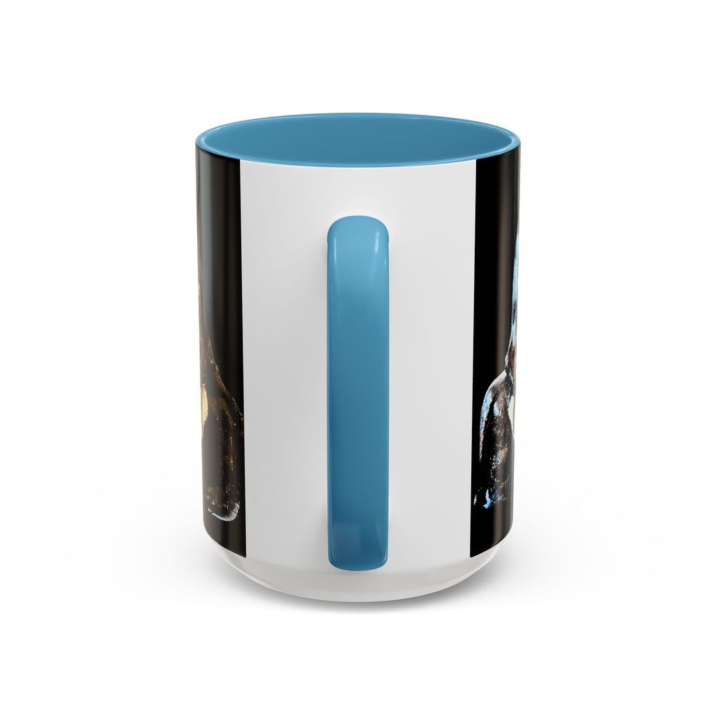 Stargazer Accent Coffee Mug – Black Accent Ceramic Mug (11/15oz)