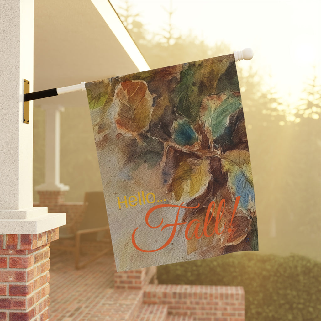 Happy Halloween Skeletons Garden Flag | Halloween Garden Banner