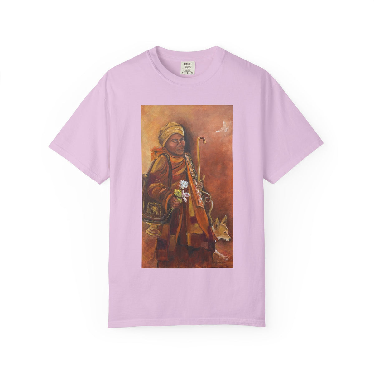 Walk for Peace T-Shirt — Monk Art Graphic Tee