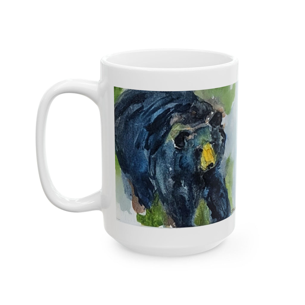 Black bear Ceramic Mug –  (11oz & 15oz)