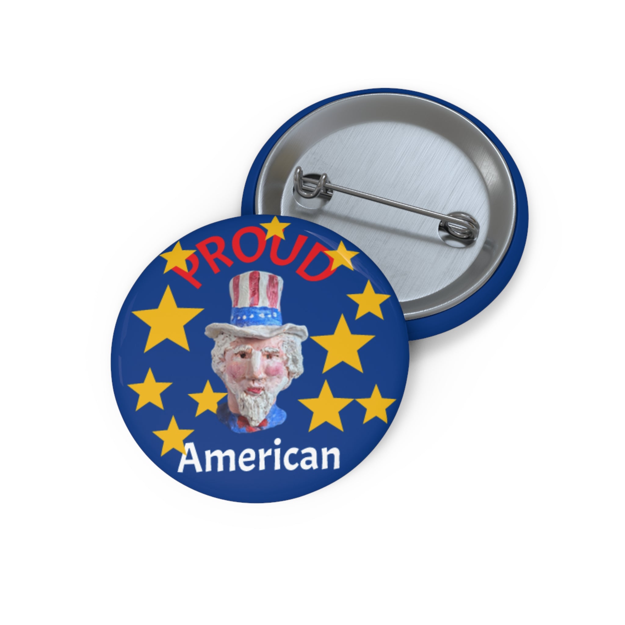 American pride Pin Button — Badge