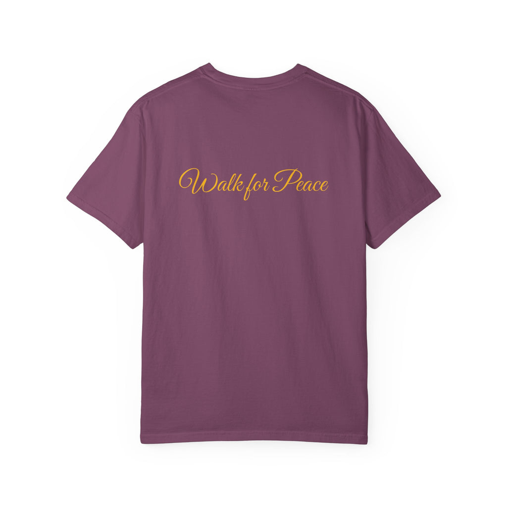 Walk for Peace T-Shirt — Monk Art Graphic Tee