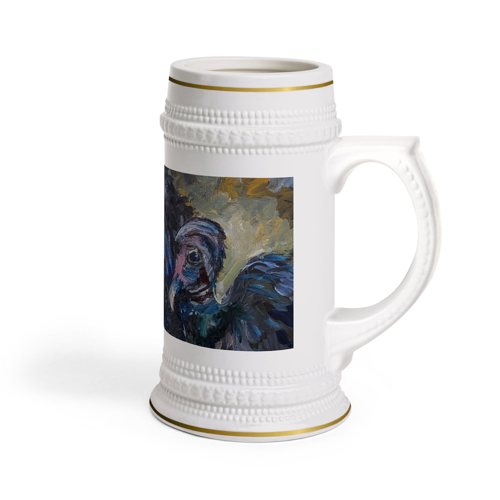 Trio of Vultures Beer Stein