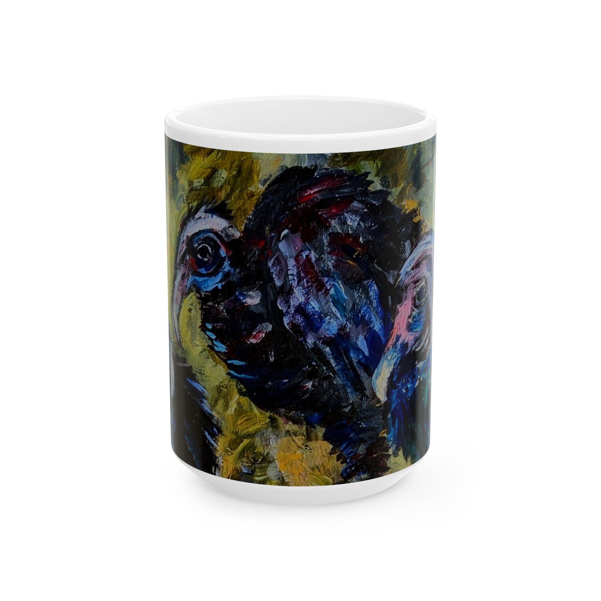Vulture portraits Ceramic Mug –  (11oz & 15oz)