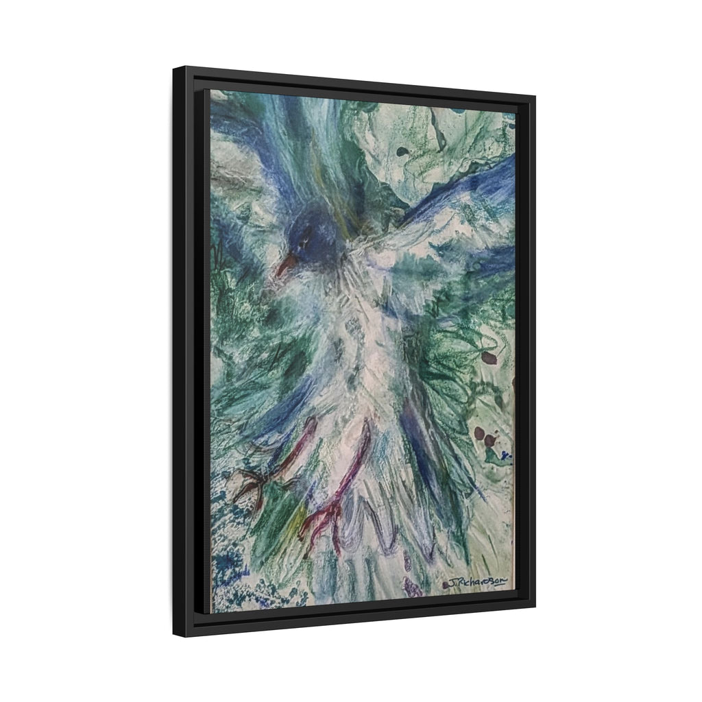 Free Bird, Framed Matte Canvas,   Multi-color frames)