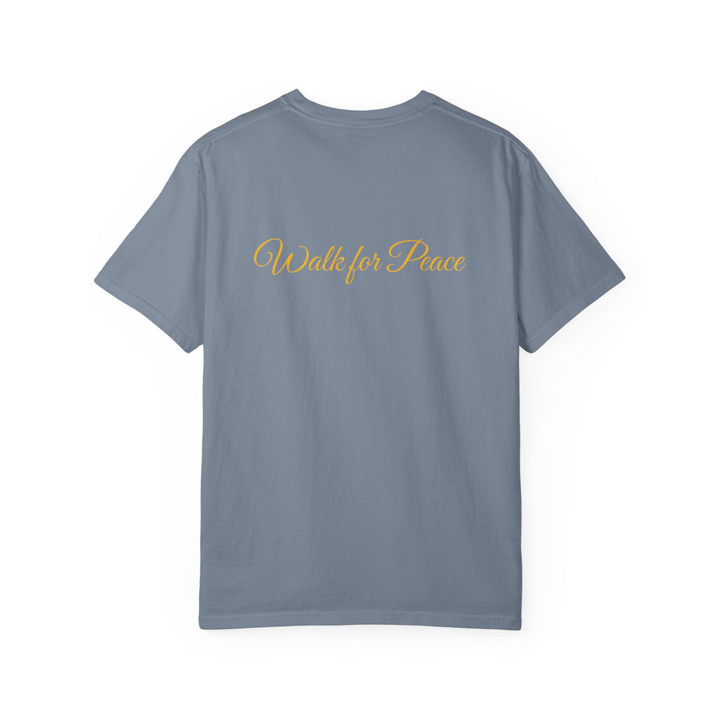 Walk for Peace T-Shirt — Monk Art Graphic Tee