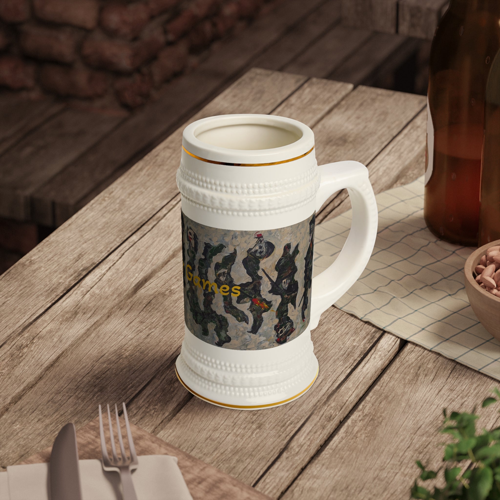 War Games Beer Stein