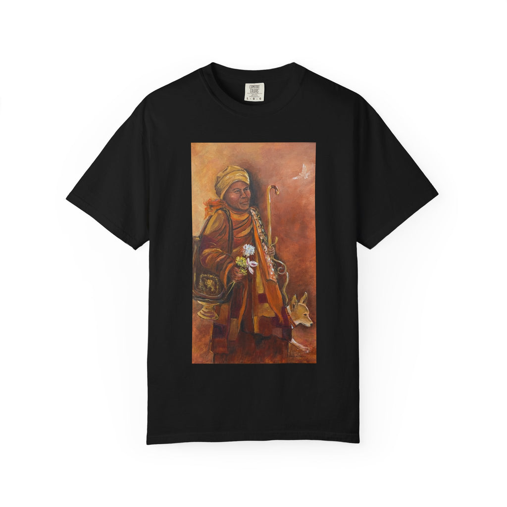 Walk for Peace T-Shirt — Monk Art Graphic Tee