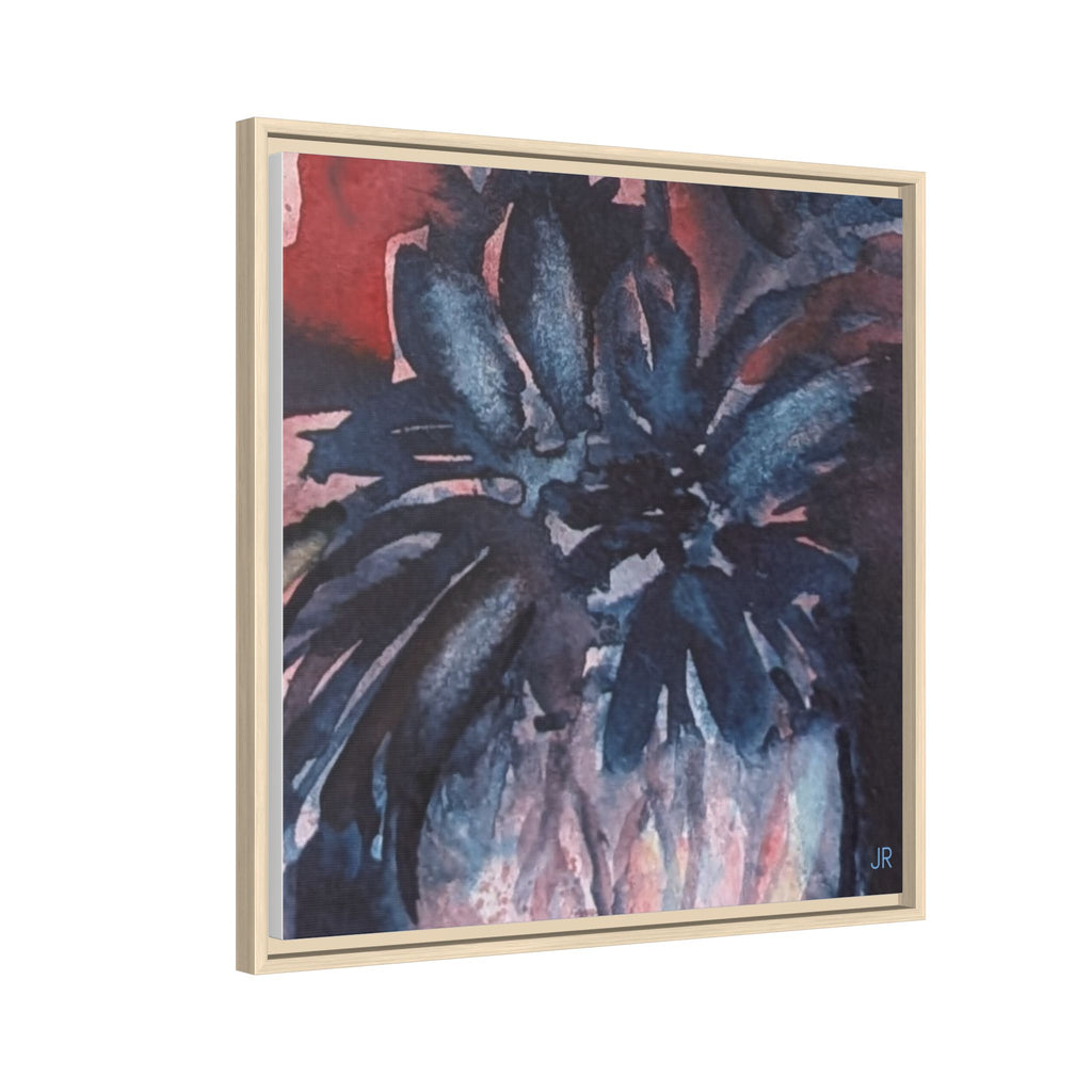 Copy of Lemon Grapes Pastel Painting Framed Matte Canvas