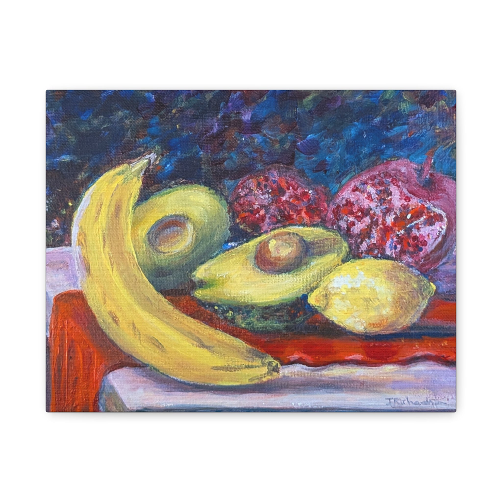 Fruit painting by JR, Canvas, Stretched, 1.25"