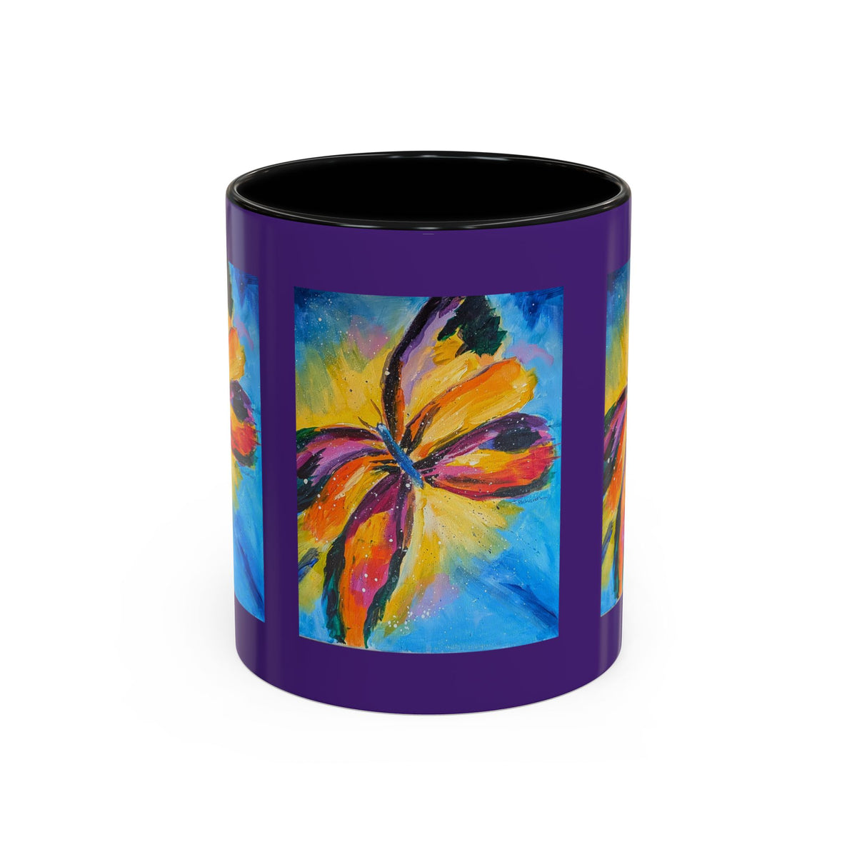 Butterfly Accent Coffee Mug Gift