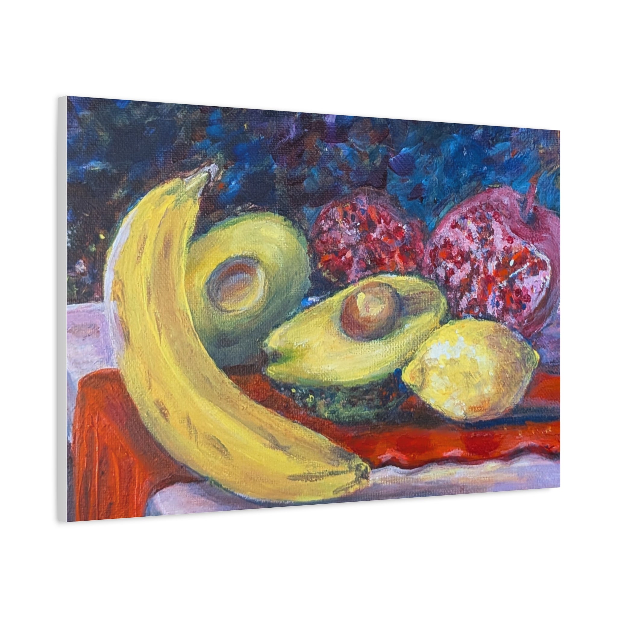 Fruit painting by JR, Canvas, Stretched, 1.25"