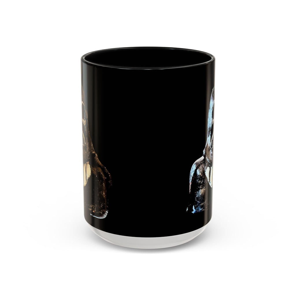 Stargazer Accent Coffee Mug – Black Accent Ceramic Mug (11/15oz)