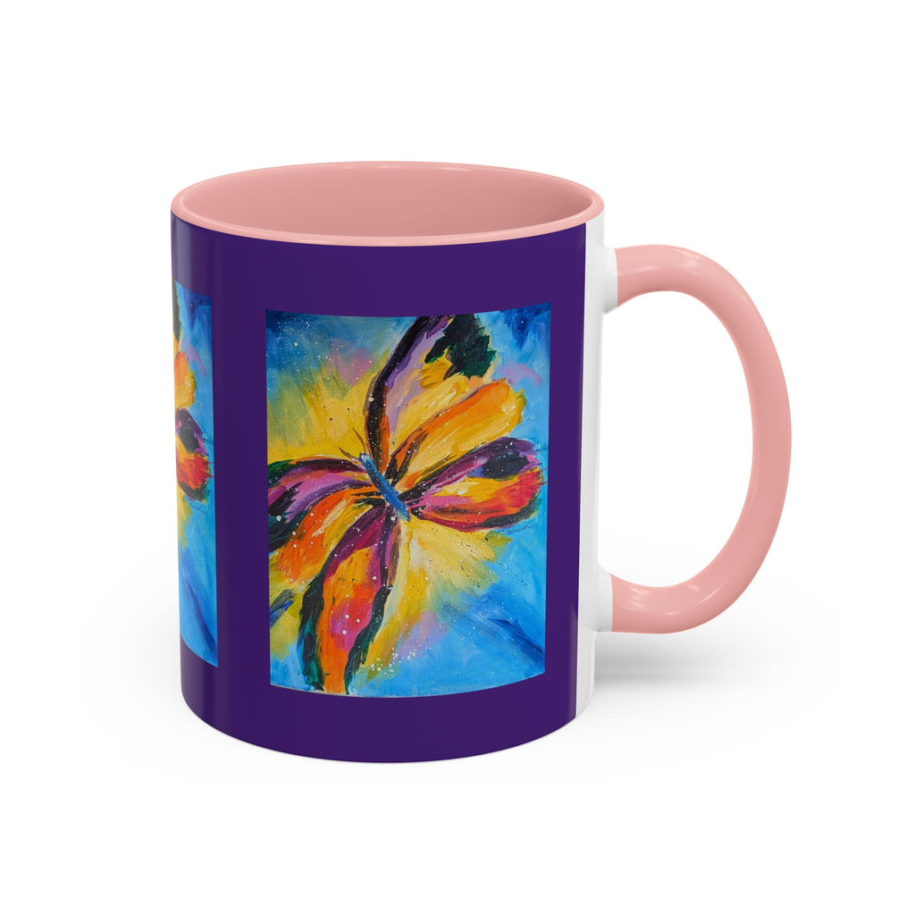 Butterfly Accent Coffee Mug Gift
