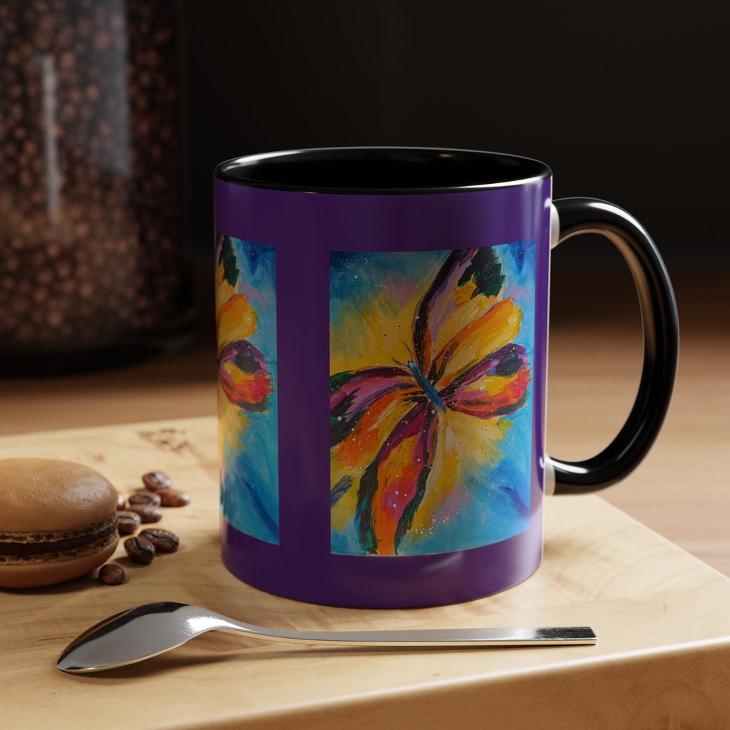 Butterfly Accent Coffee Mug Gift