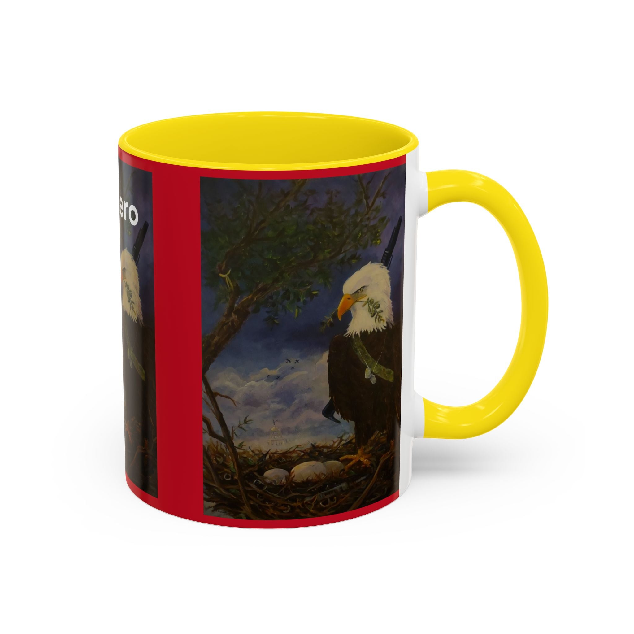 American Hero Patriotism Accent Coffee Mug (11, 15oz)