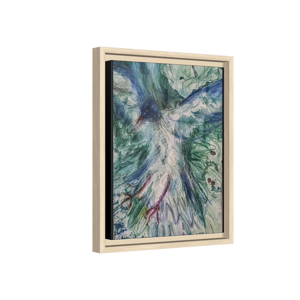 Free Bird, Framed Matte Canvas,   Multi-color frames)