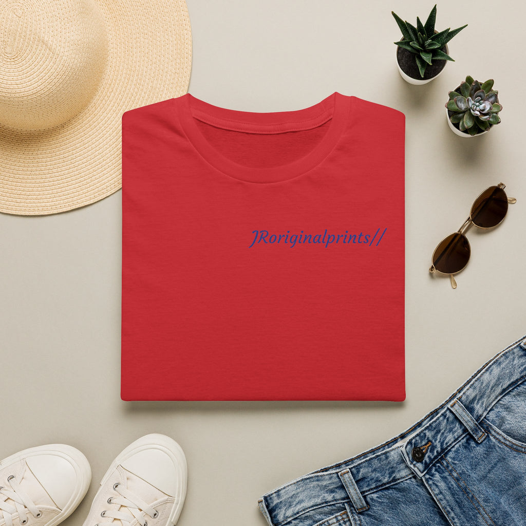 Ghostly Figure Makes Wishes Back Print T-Shirt | Minimal Script Logo