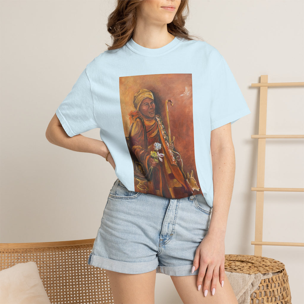 Walk for Peace T-Shirt — Monk Art Graphic Tee