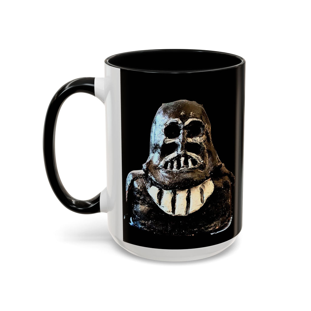 Stargazer Accent Coffee Mug – Black Accent Ceramic Mug (11/15oz)
