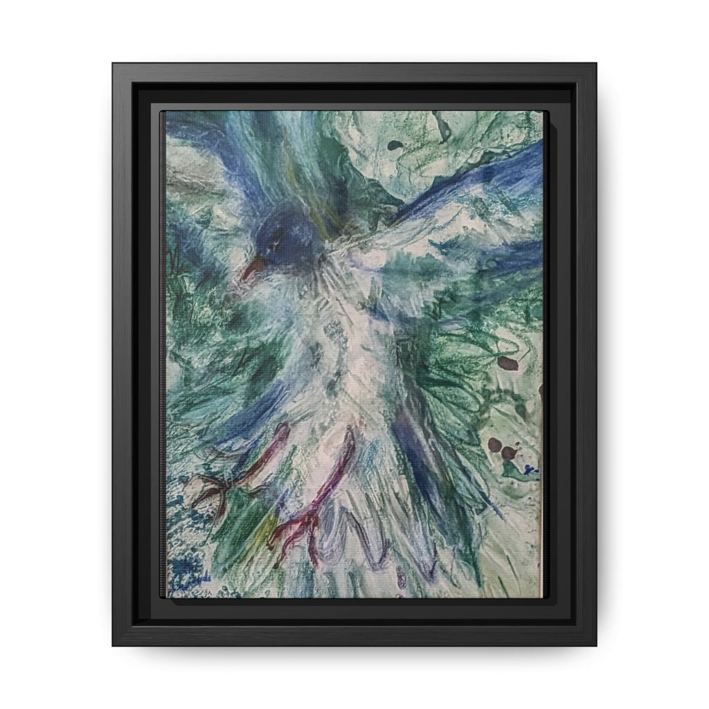 Free Bird, Framed Matte Canvas,   Multi-color frames)