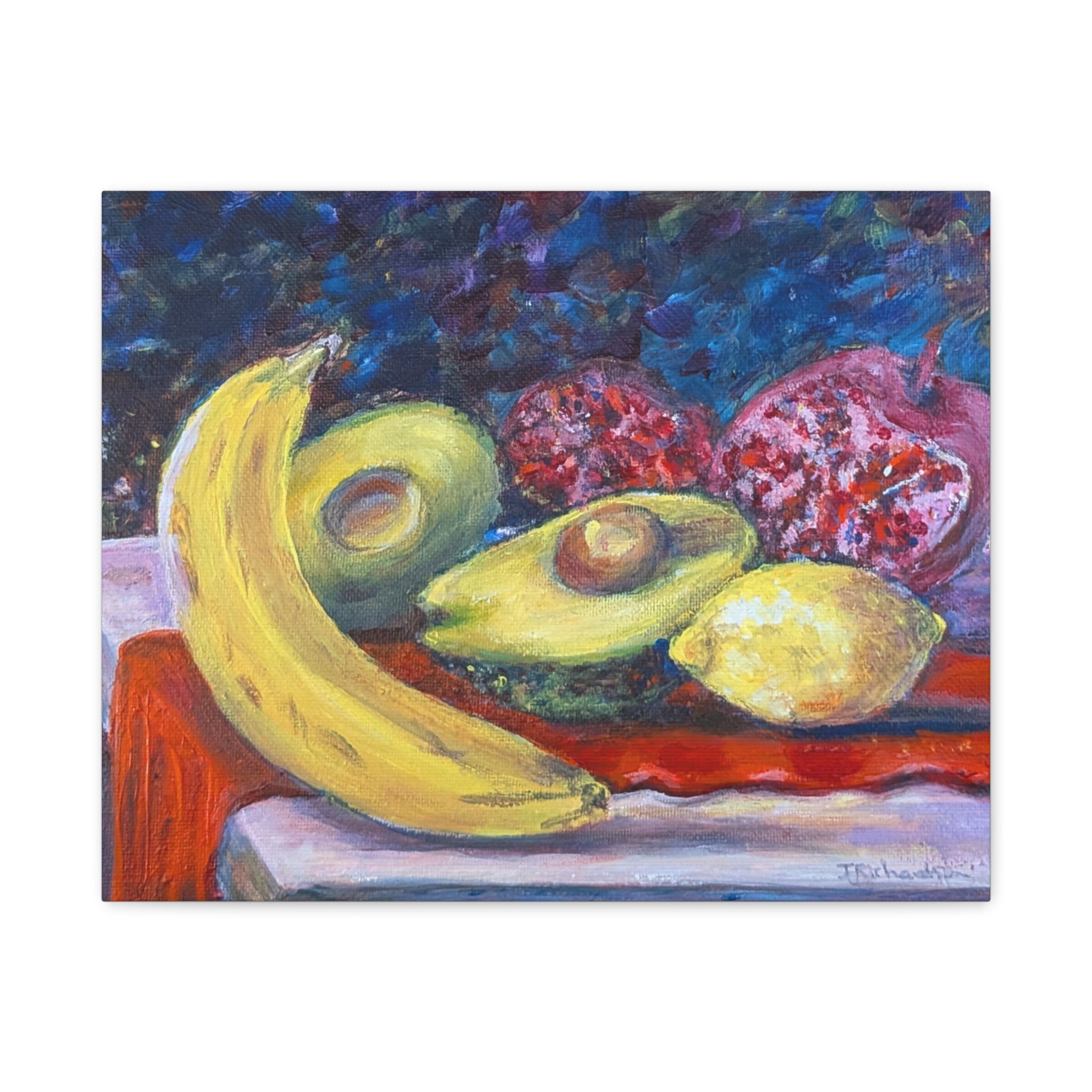 Fruit painting by JR, Canvas, Stretched, 1.25"