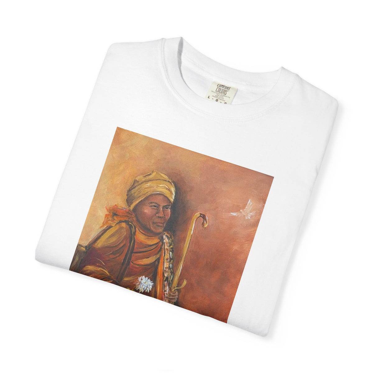Walk for Peace T-Shirt — Monk Art Graphic Tee