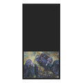 Vulture Trio painting Mink-Cotton Towel | dark avian art, textured brushwork