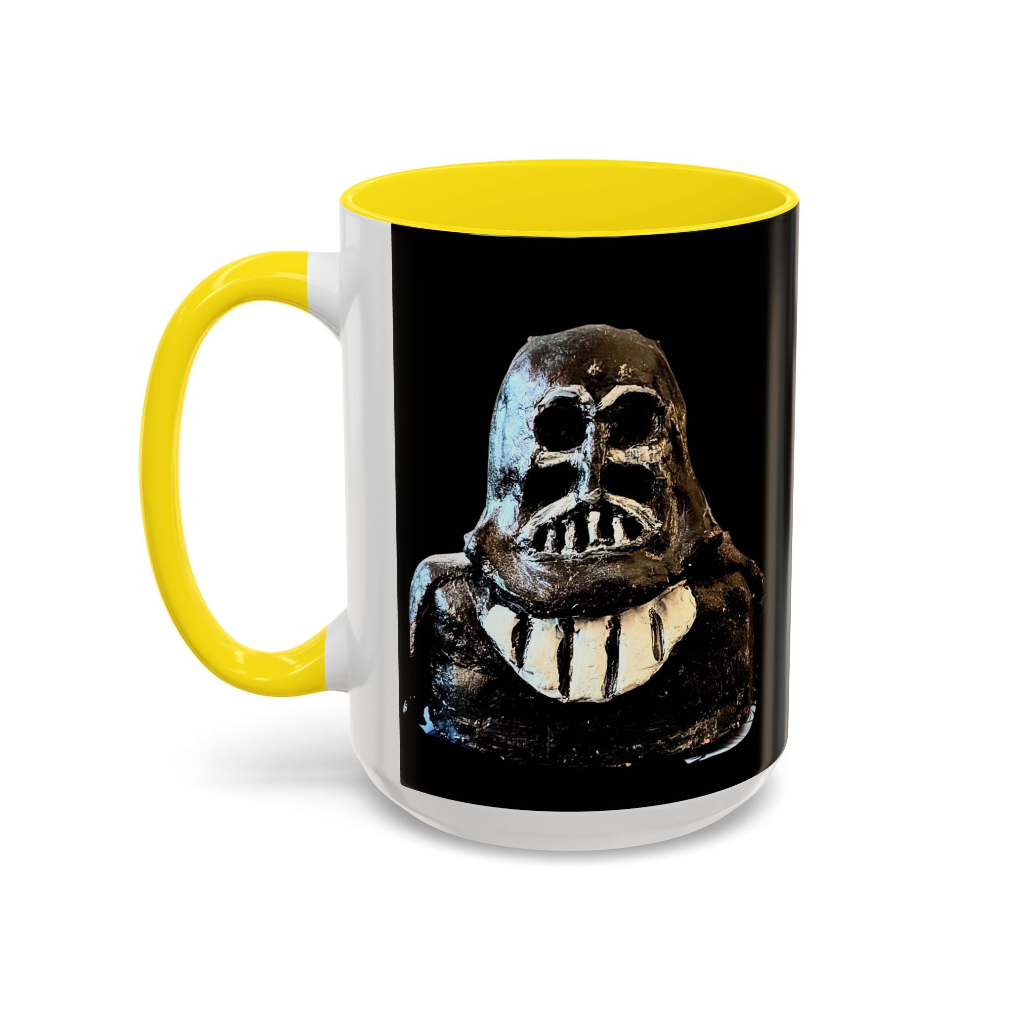 Stargazer Accent Coffee Mug – Black Accent Ceramic Mug (11/15oz)
