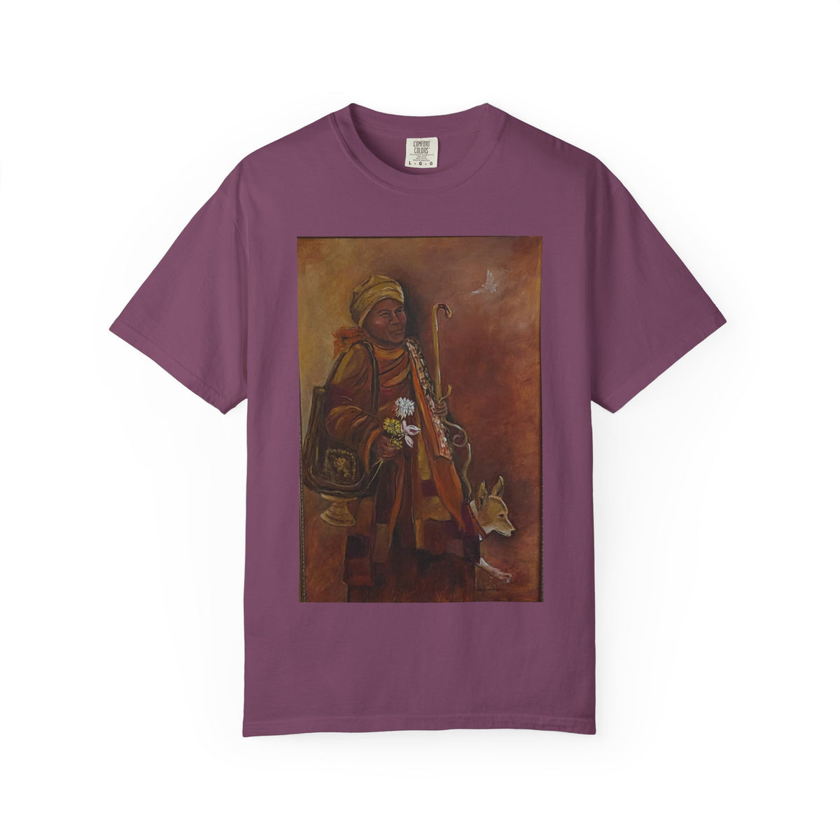 Walk for Peace T-Shirt — Monk Art Graphic Tee