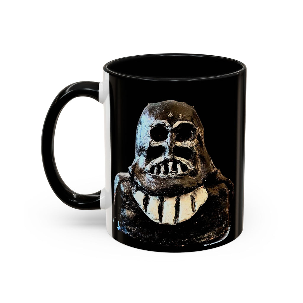Stargazer Accent Coffee Mug – Black Accent Ceramic Mug (11/15oz)