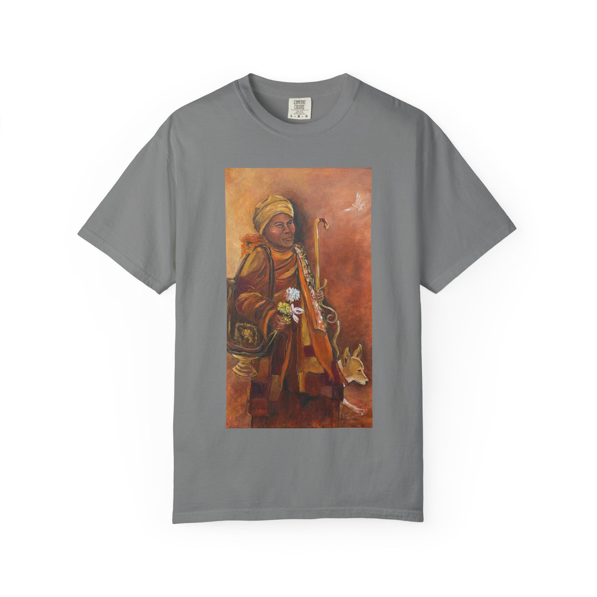 Walk for Peace T-Shirt — Monk Art Graphic Tee